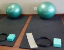 mat & ball work picture