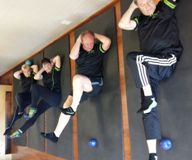 mat & ball work exercise picture